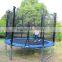 10ft trampoline with safety net and ladder