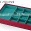 W1275R-4 Wholesale  Slope Style Cosmetic Storage Box Stackable Wooden Jewelry Display