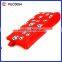 red zipper football high quality sportsgirl pencil case