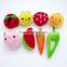 Plush fruit and vegetable fridge magnet plush fridge magnet fruit toys