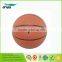Outdoor standard size promotional rubber colorful basketballs
