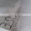 frosted acrylic jewellers shop counter display triangular stand