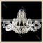 Guzhen Hanging bright light crystal chandeliers commercial stainless steel body led pendant lighting for hotel                        
                                                Quality Choice
