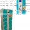 Coin-Operated Metal Steel Lockers for malls,supermarkets,Gyms with 10 to 36 Doors