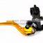 BJ-LS-006 CNC Billet Brake Clutch Master Cylinder Reservoir Lever Universal