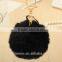 New Fashion Cute Multicolor Fur Ball Plush Key Chain For Car Bag Key Ring