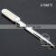 High Polished Novelty Zinc Alloy Silver Color Personalized Letter Opener Metal