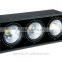3*35W LEDWAY LED indoor Three-head slim trim Grille spot lamp without Decoration Plat IP20