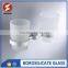 custom low price glass cylinder candle shade