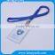 New custom soft pvc card holder lanyards for company
