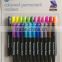 Hot selling 24 color permanent marker pen