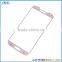 2015  express low price 9H hardness 2.5D round edge plating color tempered glass screen protector for Samsung S4 S5