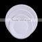 degradeable 6"/7"/8" round white paper plates tableware