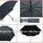 Top quality black color military umbrella,man's umbrella