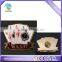 custom playing card epoxy metal gold thin lapel pin poker Badge