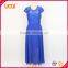 Custom design apparel chiffon short sleeve evening dresses latest dress designs for ladies