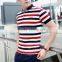 cloth material t shirt fabric 95% rayon 5% spandex plain stripe fabric in stocks
