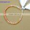 Peach Moonstone Hand made 6-15 mm Faceted Box shape, 7" Strand length 100% Natural gemstones