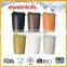 Custom plain promotional ceramic coffee mug with lid