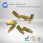 Brass nut and hand twist the screw copper of brass fittings, small parts lathe processing manufacturer