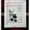 cheap wholesale frameless glass photo frame clip frame 24x30