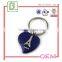 Heart Shape Eiffel Tower Metal Keychain