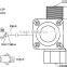 1/2" Plastic Water Flow Sensor