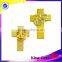 St.john the evangelist golden cross lapel pin