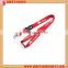 Custom 17.5 Inches Long Woven Polyester Necklace Lanyard