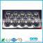 Clear 12 Holes Folding Plastic Egg Tray/cartons