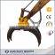 bestselling hydraulic rotating log grapple for 15 ton excavator