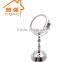 Bathroom large magnifying makeup mirror with LED light