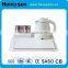 K80C Plastic body kettle Electric kettle with tray set