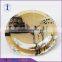round glass dinner set