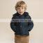 DB2943 dave bella 2015 winter infant coat baby boy padded jacket boys outwear boys grid coat boys fashion jacket