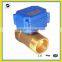2 way motorized ball valve for Solar thermal, rain water, irrigation brass 25mm 32mm