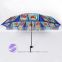 Custom design digital printed umbrella