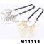 bulk new model women metal necklace chain types