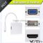 3 In1 Thunderbolt Mini DP Display Port To VGA HDMI DVI Adapter Cable For Mac
