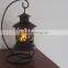 Battery operated flicker led tea light with lantern