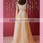 Bridal luxury spaghetti strap germany prom dress