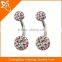 BR01672 Multi-color crystal navel piercing channel