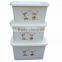 Customized modern home plastic storage box