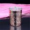 Elextroplate Romatic Luxury Rose Gold Scented Candle Holders for Resturant