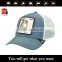 OEM/ODM Design 3D Embroidery Animal Logo Trucker Hat Plain Mesh Baseball Cap Wholesale                        
                                                                                Supplier's Choice