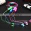 EL LED Glowing Light Earphone, Waterproof Sports Stereo Headset, Iluminous Atheletic Earbuds Headphone for iPhone6                        
                                                Quality Choice