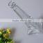 Hot sale eiffel tower shape 40ml clear perfume bottle glass engraved