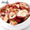 Healthy dried fresh hawthorn berry herbal tea