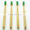 2016 new bamboo toothbrush Manual toothbrush Green toothbrush