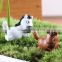 Hot sale resin cute horse model for decoration